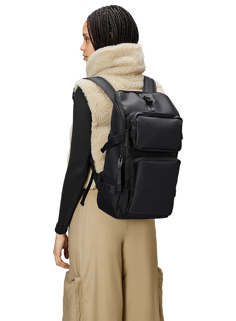 Plecak miejski Rains Trail Cargo Backpack - black