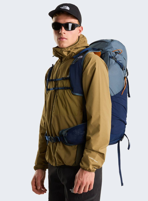 Plecak trekkingowy The North Face Trail Lite 36 - granite grey / summit navy / dust orange