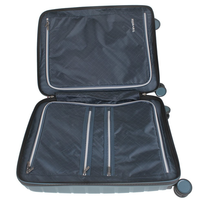 Walizka kabinowa Travelite Air Base - ice blue