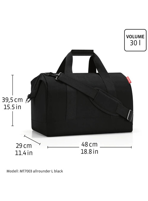 Torba podróżna Reisenthel Allrounder L - twist maroon