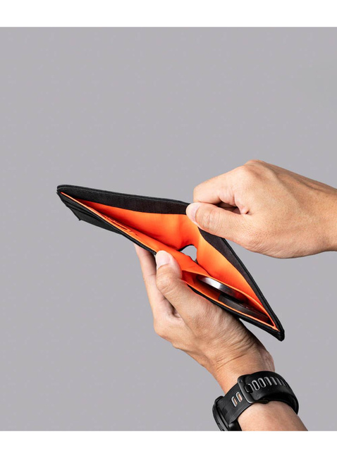 Portfel podróżny Alpaka ARK Classic Wallet Axogrid - black