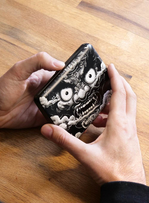 Portfel RFID na karty Ogon Design Smart Case V2 Large - demon