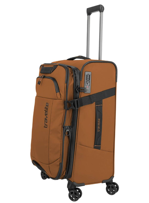 Walizka średnia poszerzana Travelite Briize - curry