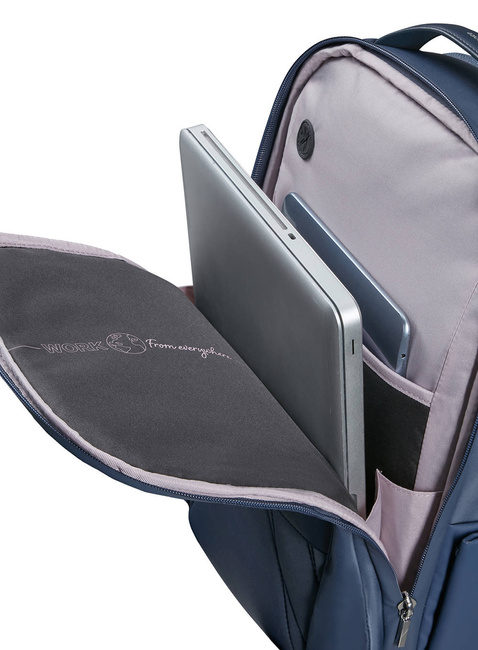 Plecak damski biznesowy Samsonite Workationist 14,1- blueberry