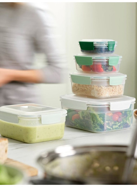 Zestaw 5 pojemników na żywność Joseph Joseph Nest™ Lock - green