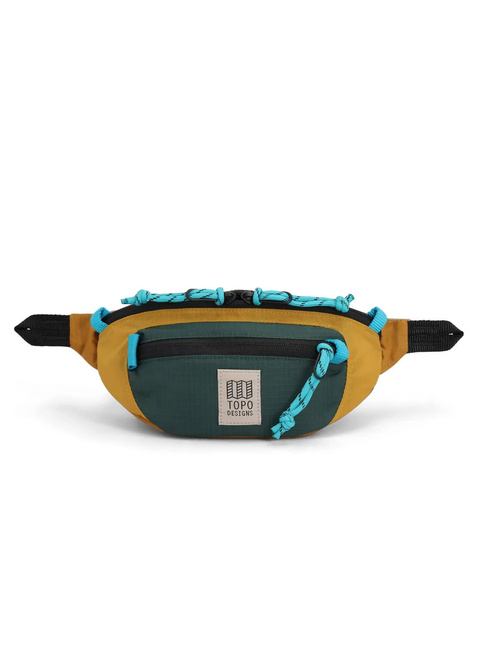 Torba biodrowa Topo Designs Mountain Waist Pack - mustard / forest
