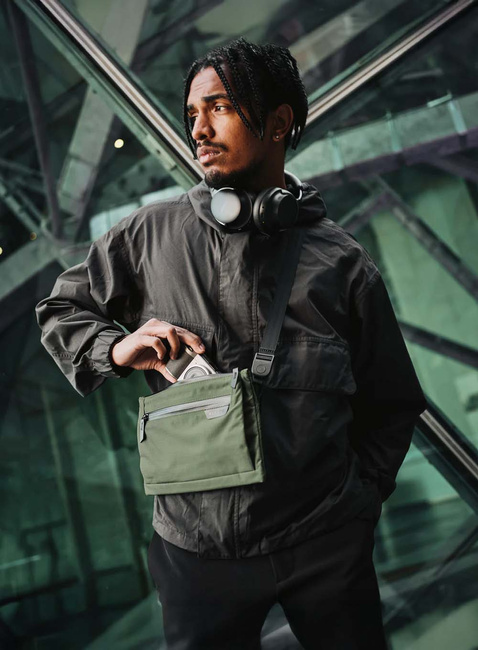 Torba saszetka na ramię Alpaka Zip Pouch Max V2 - green