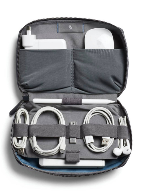 Organizer etui na elektronikę Bellroy Tech Kit - black ash