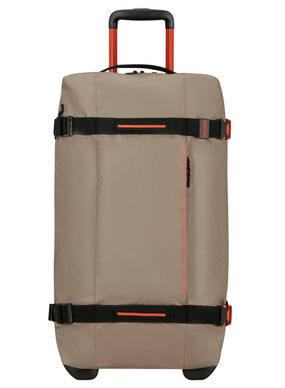 coated beige / orange