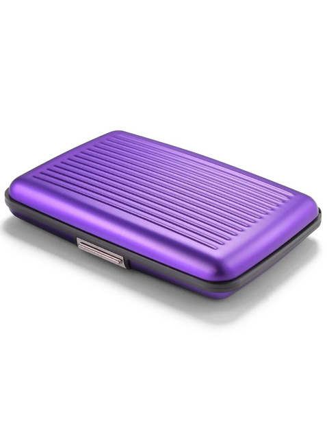Portfel aluminiowy Ogon Design Stockholm Card Case Premium V3 - purple