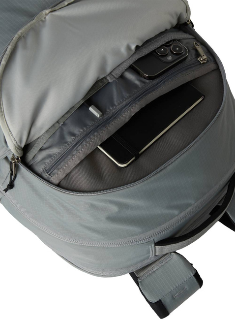 Plecak podróżny The North Face Router - meld grey / tnf black