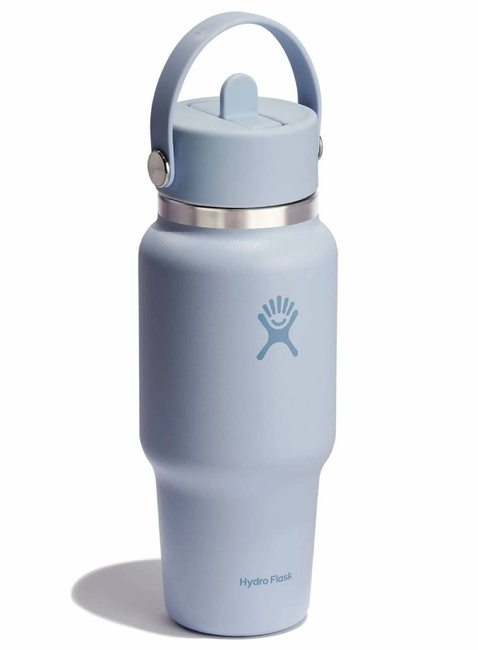 Butelka termiczna ze słomką Hydro Flask Wide Mouth Travel Bottle 0,7 l - surf