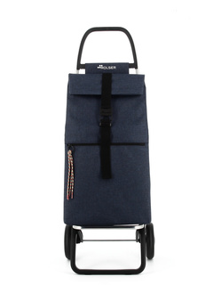 Wózek na zakupy 2 kołowy Rolser BIG 2 Tweed - marino