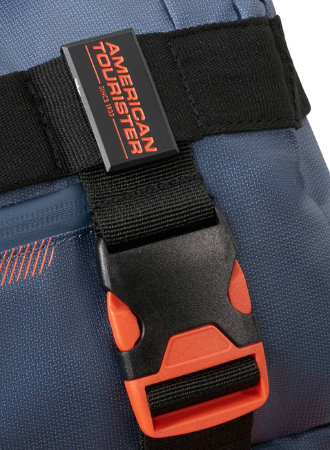 Torba plecak American Tourister Urban Track S Duffle Bag / Backpack - navy / orange