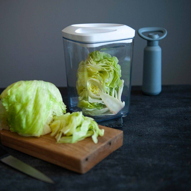 Pojemnik próżniowy na żywność Dafi SeeYoo 1,3 l - grafitowy