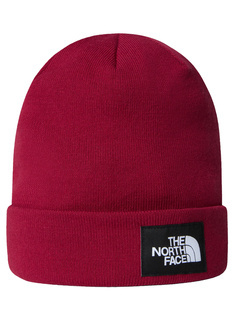 Czapka zimowa The North Face Dock Worker Recycled Beanie - beetroot