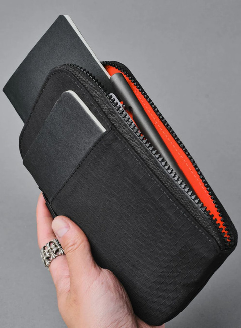 Portfel podróżny Alpaka Travel Wallet Axoflux - black