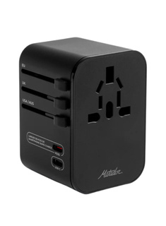 Adapter podróżny Matador Global Travel Adapter - black