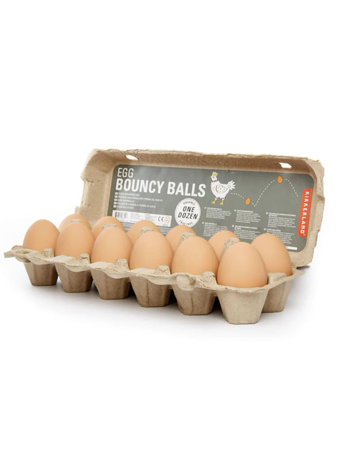 Piłki skaczące jaja Kikkerland Egg Bouncy Balls - 1 sztuka