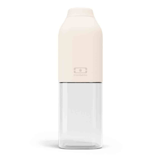 Butelka bidon na napoje MB Positive M Monbento - natural / cream