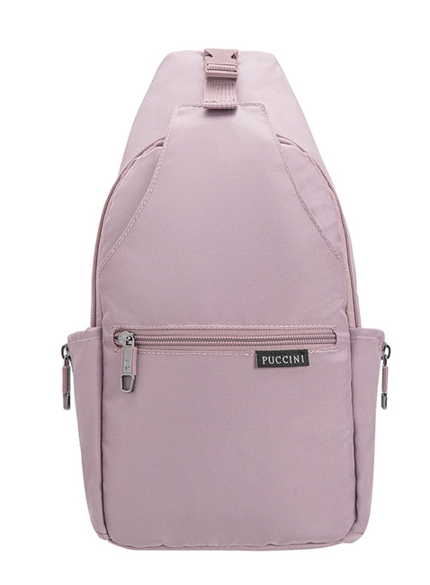 Plecak na jedno ramię Puccini Easy Sling Bag - różowy
