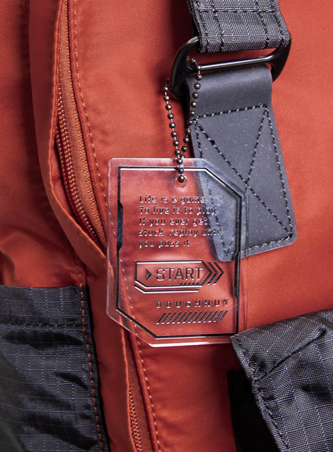 Plecak Doughnut Macaroon L Gamescape Series - blood orange