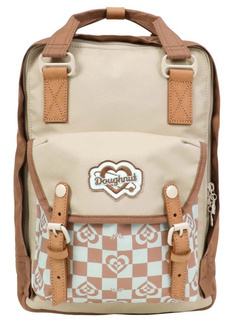 Plecak dzienny Doughnut Macaroon Kaleido - mushroom checked