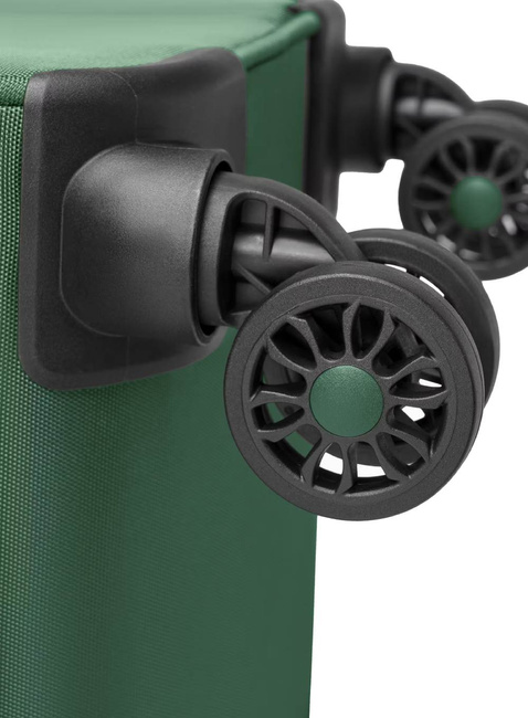 Walizka średnia Puccini Kos - zielony