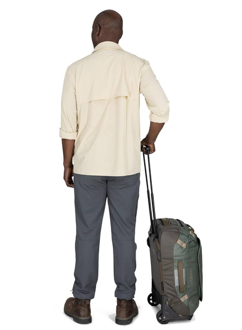 Torba na kółkach Osprey Rolling Transporter 40 - pine leaf / earl grey