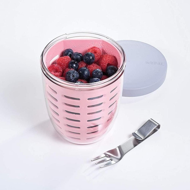 Pojemnik na owoce i warzywa Mepal Ellipse - nordic pink