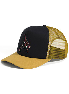 Czapka z daszkiem Vans Skate Flame Trucker Hat - burnt gold yellow