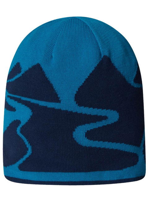 Czapka zimowa The North Face Reversible Highline Beanie - summit navy / dusk blue