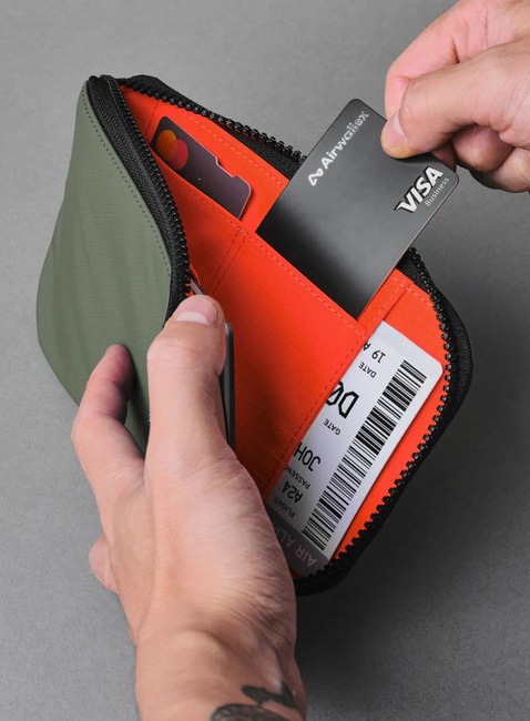 Portfel podróżny Alpaka Travel Wallet Axoflux - green