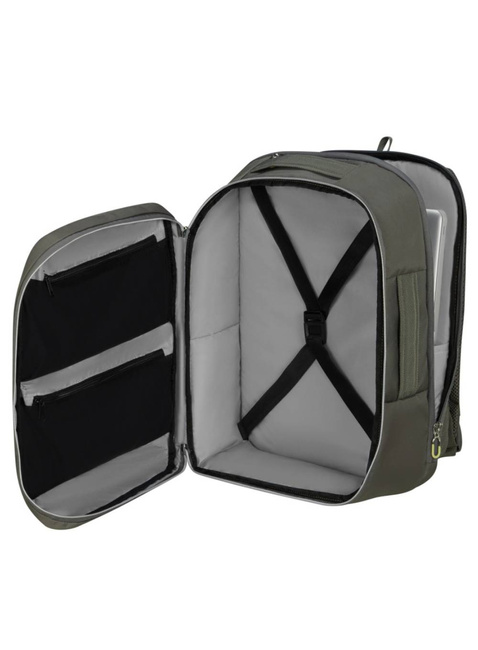 Plecak kabinowy Samsonite Guardit Classy BP Underseater 15,6" - gunmetal green