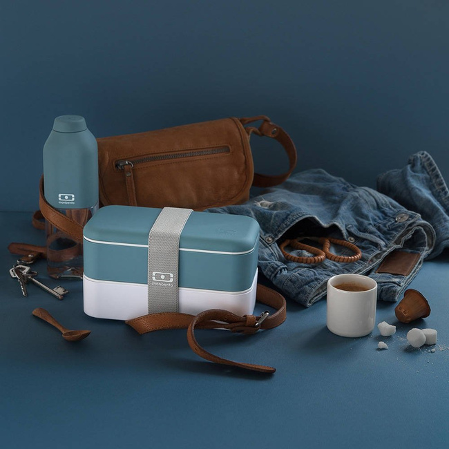 Pojemnik na lunch MB Original The Bento Box Monbento - denim