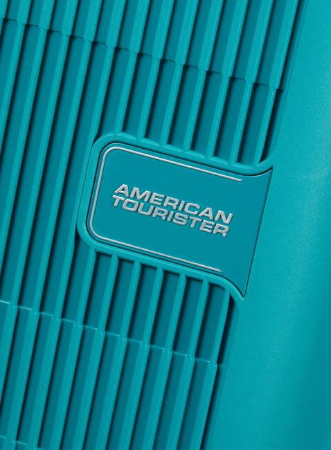 Walizka duża poszerzana American Tourister AeroStep - turqoise tonic
