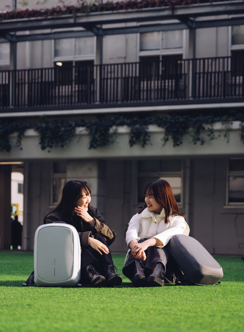 Plecak antykradzieżowy XD Design Bobby Edge - off white