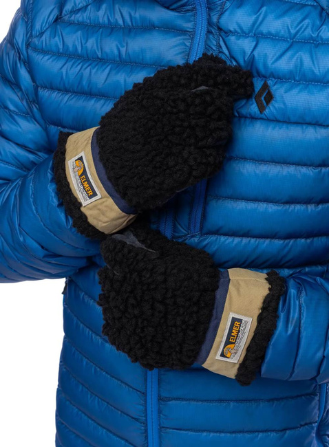 Rękawiczki zimowe Elmer Teddy Gloves - beige / wine