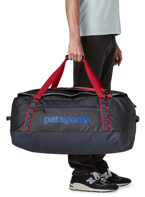 Torba podróżna Patagonia Black Hole Duffel 70 l - smolder blue / amanita red
