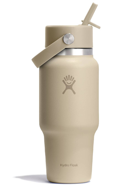 Butelka termiczna ze słomką Hydro Flask Wide Mouth Travel Bottle 0,7 l - oat