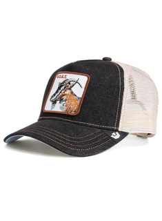 Czapka z daszkiem Goorin Bros The Goat Trucker - dark denim