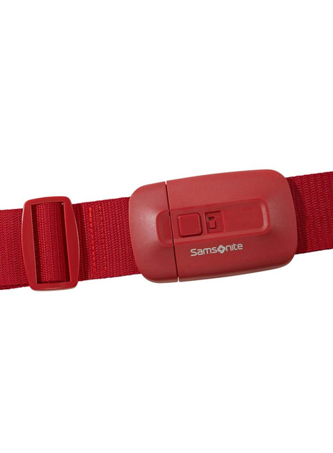 Pas do bagażu Samsonite Ta Revolution Luggage Strap 50 mm - red