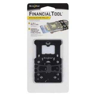 Karta blokująca skanowanie Financial Tool RFID Blocking Wallet Nite Ize - czarny