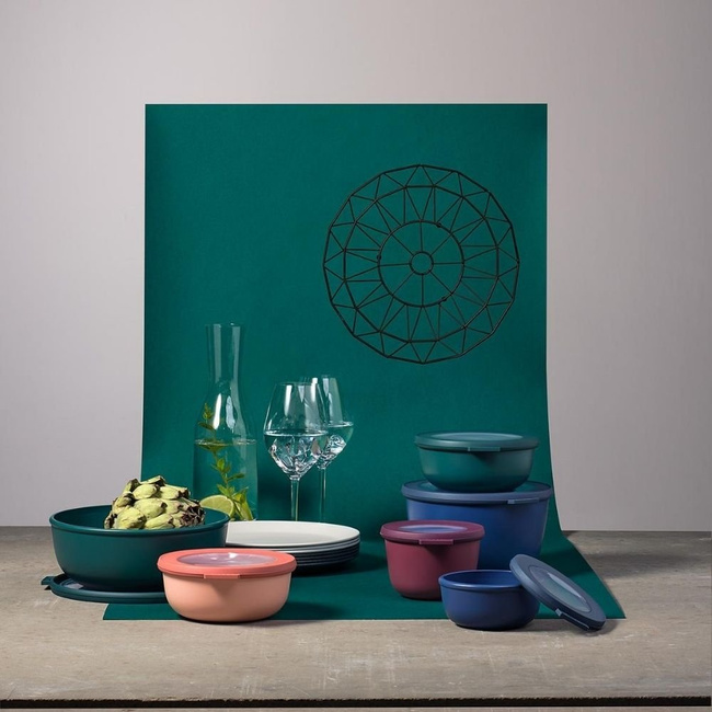 Miska okrągła wysoka Mepal Cirqula Multi Bowl 500 ml - nordic green 