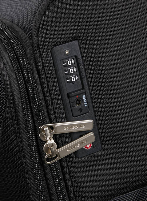 Walizka średnia poszerzana Samsonite Base Breeze - black