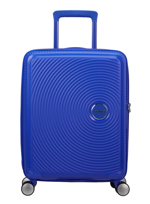 Walizka mała American Tourister Soundbox EXP - cobalt blue