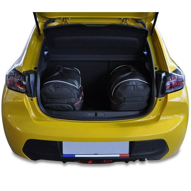 PEUGEOT 208 HATCHBACK 2019+ TORBY DO BAGAŻNIKA 3 SZT
