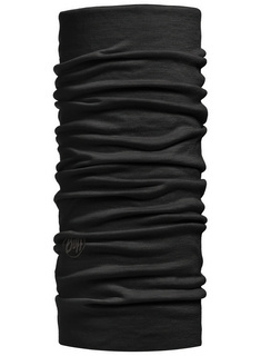 Chusta wielofunkcyjna Buff Merino Lightweight Neckwear - solid black