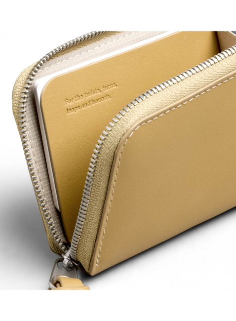 Skórzany portfel kieszonkowy Bellroy L-Pocket - mustard