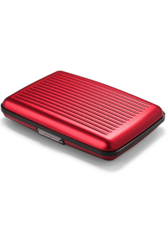 Portfel aluminiowy Ogon Design Stockholm Smart Case V3 - red
